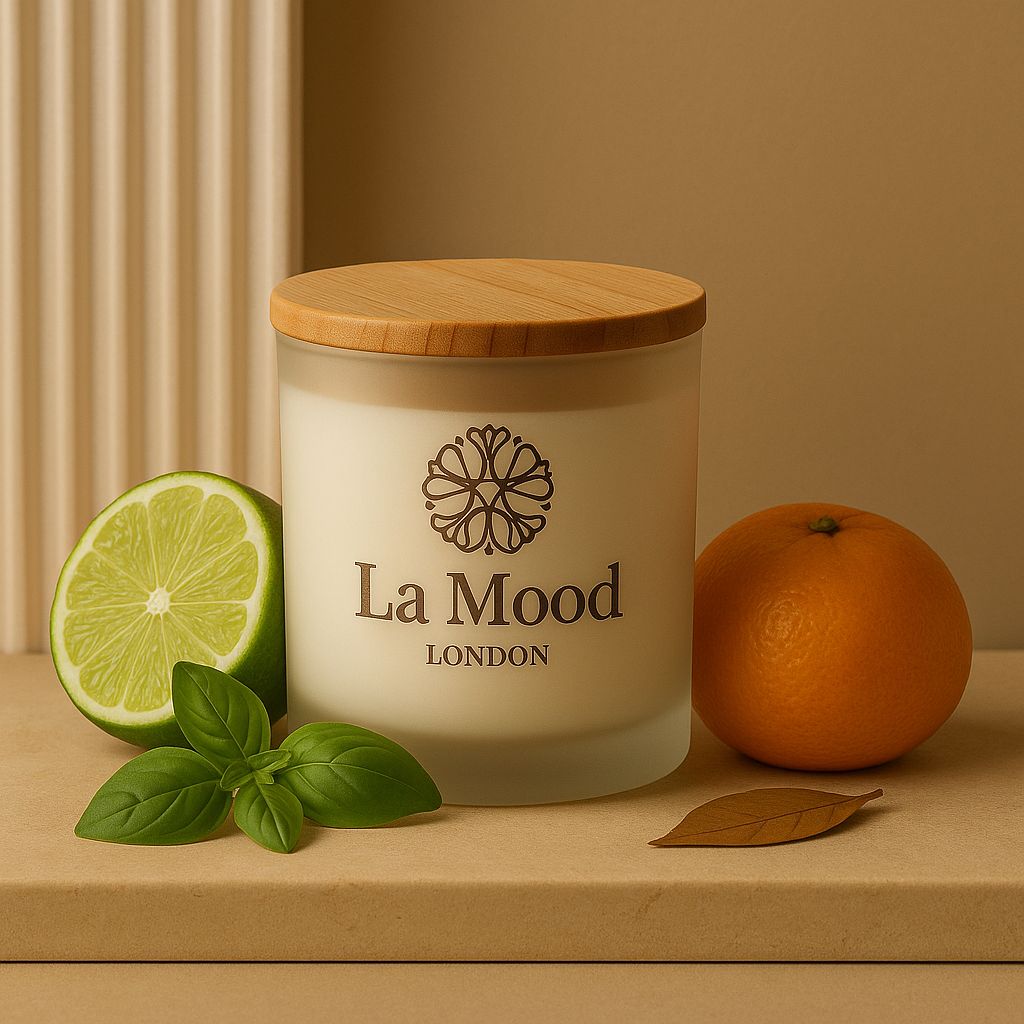 Mandarin ,Lime and Basil