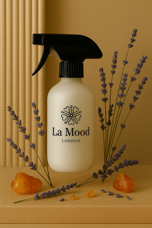 Amber and Lavender room spray