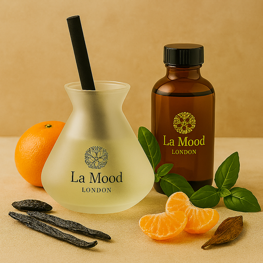 mandarin and basil diffuser