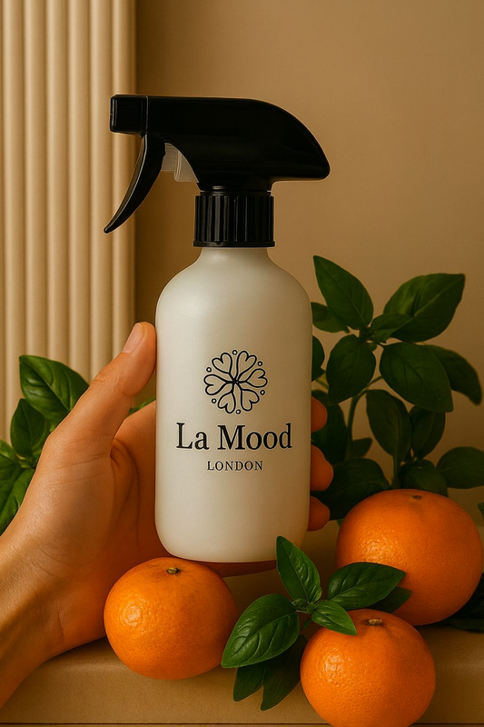 Mandarin and basil room spray