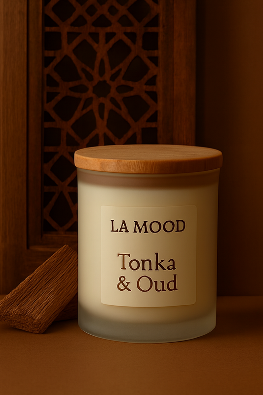 Tonka candle